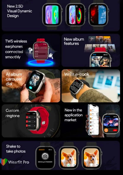 HK9 Pro Max Plus Smart Watch